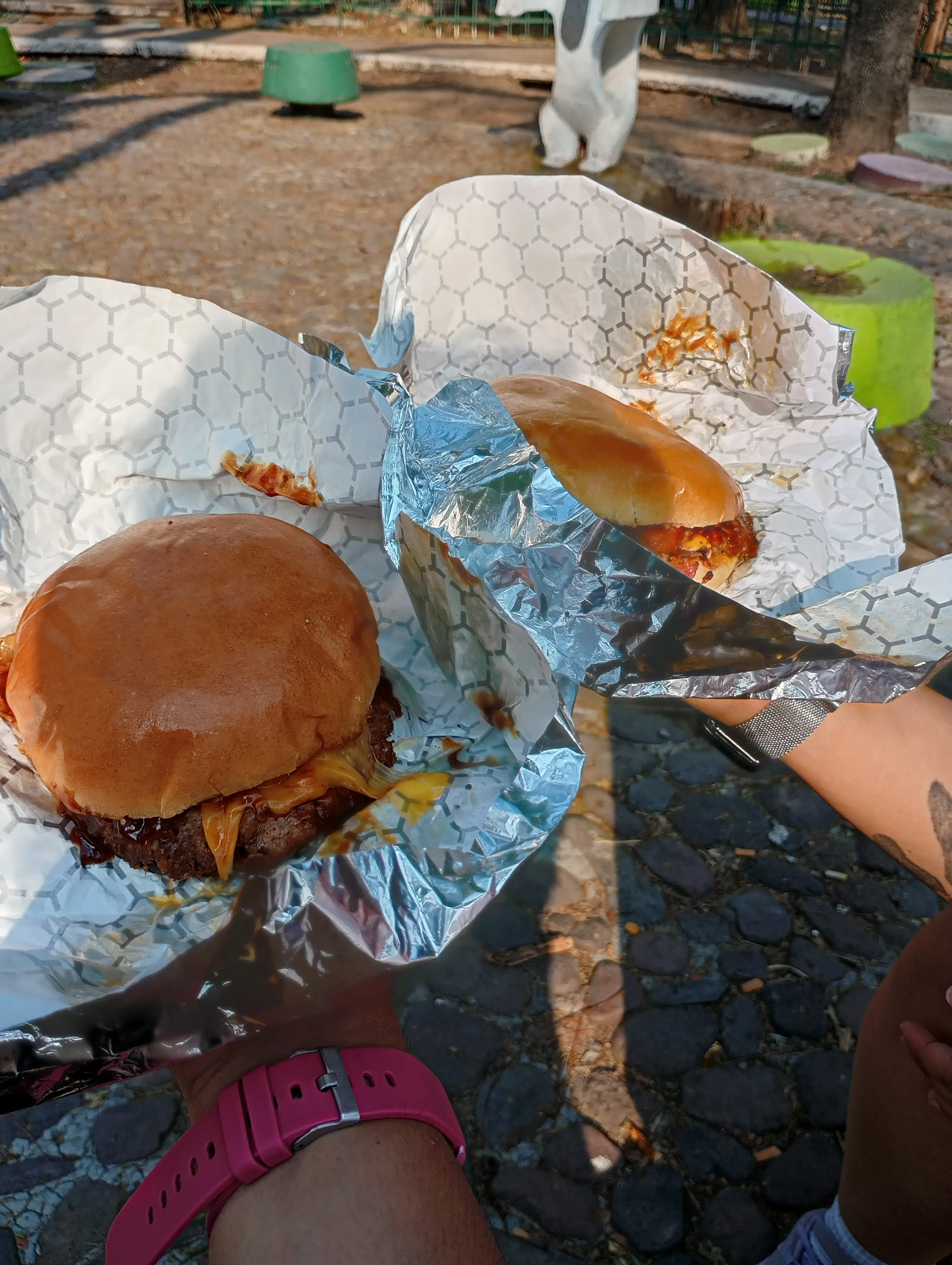 Hamburguesas en compañia